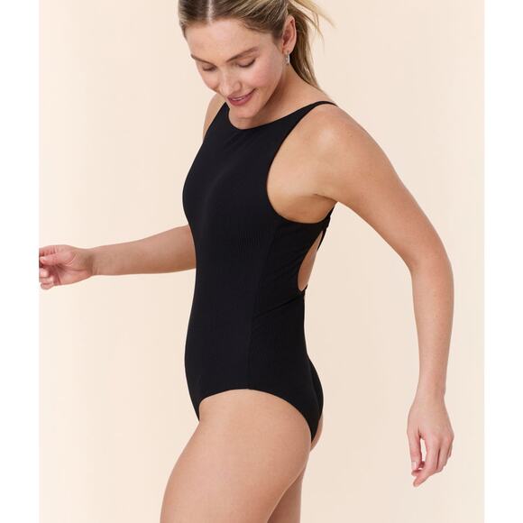 Andie Swim The Crane One Piece in Black XS Tall NWT - Picture 5 of 6